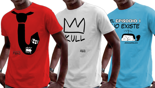 Camisetas de las Crónicas PSN