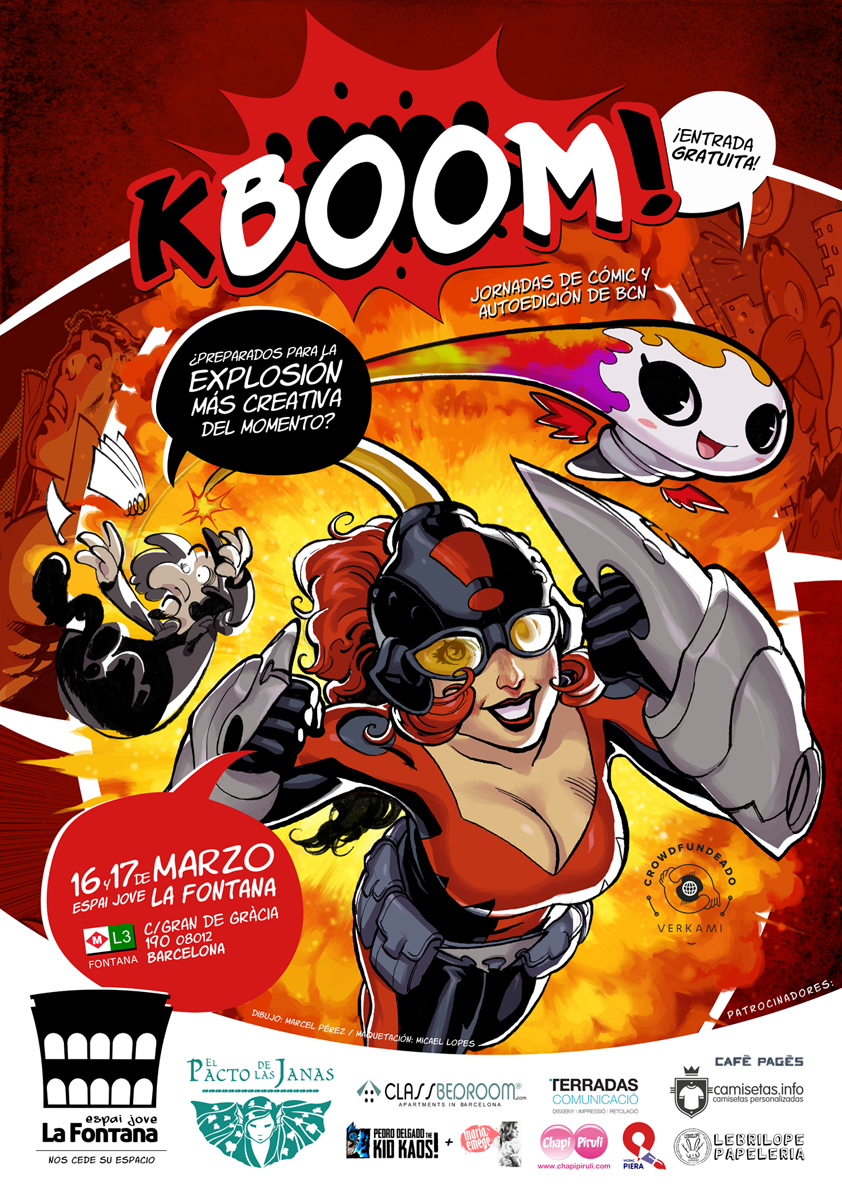 KBOOM! Jornadas de Cómic y Autoedición de BCN