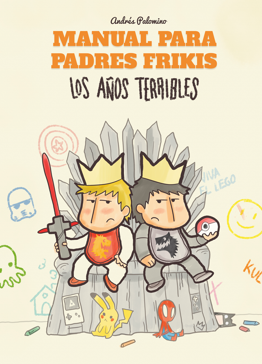 PORTADA MANUAL PADRES FRIKIS LOS AÑOS TERRIBLES