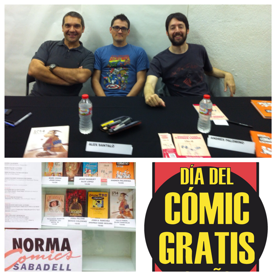 Día del Cómic Gratis en Norma Comics Sabadell