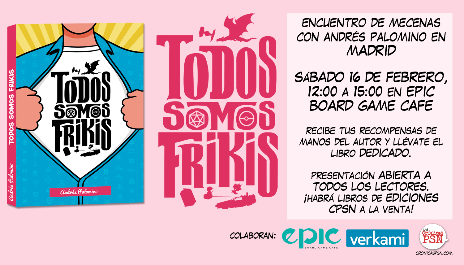 encuentro mecenas todos somos frikis madrid