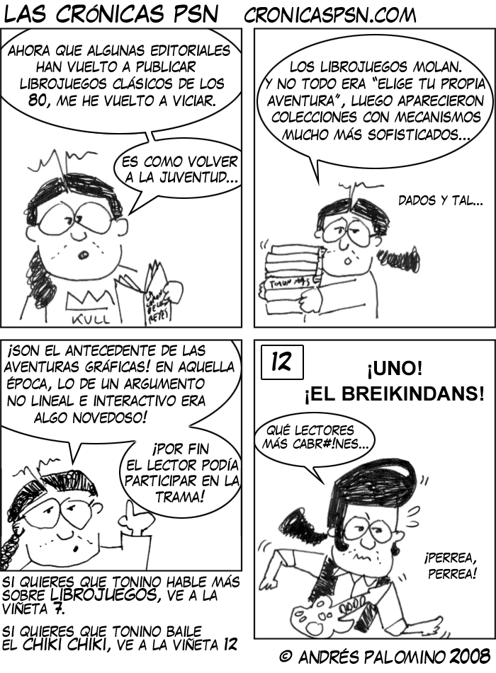 Crónica #07: LIBROJUEGOS