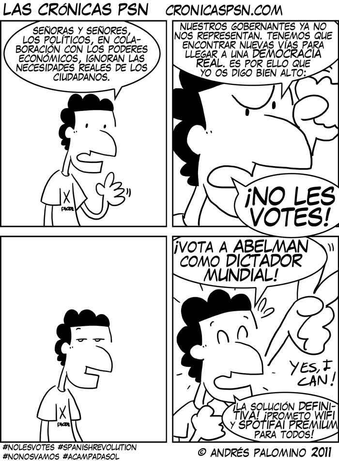 Crónica #755: NO LES VOTES