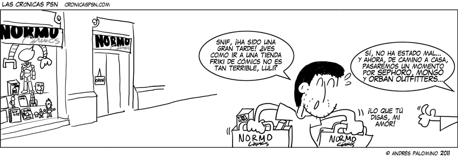 Crónica #826: CHAU, NORMO CÓMICS